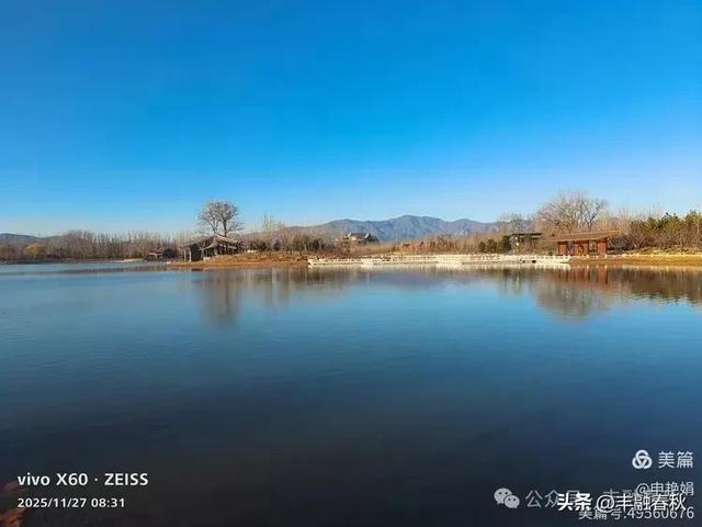 初冬北京玉河湿地公园游记|申艳娟
