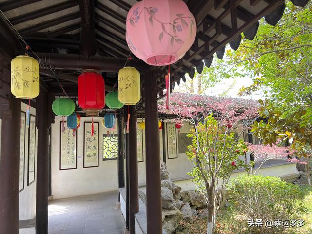 清明访千灯，顾园寄幽思