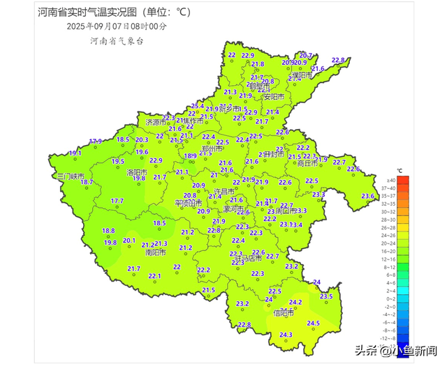 河南今夜阴雨为主
