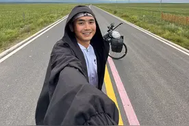 新疆塔城蒙古族小伙单车骑行中国，这一站：沈阳 “这是一座来了就不想走的幸福城市”图片