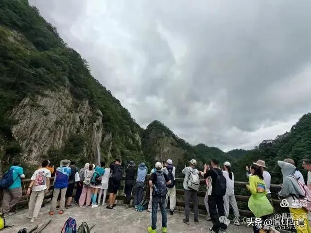 温州高山峡谷隐藏的小众秘境,驴友的瀑降宝藏地!雨后风光绝佳!