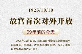历史上的今天——故宫首次对外开放图片
