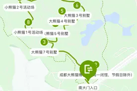 四川成都熊猫基地春节游园攻略→图片