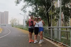 晨跑张公堤，风景无处不在，今日分外妖娆图片