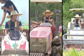 95后女农机达人，带动村民“端牢饭碗”图片