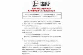 中国石化总裁辞任！图片