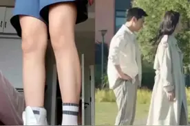 矮个男星虚报身高，穿高跟鞋、踩箱子，跟女明星同框就原形毕露图片