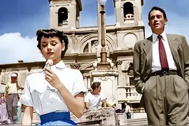 派克喜欢赫本？他们因为《罗马假日》相识，是朋友而非恋人图片