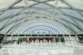 直达大兴机场！天津西站航站楼，今日试运行！图片