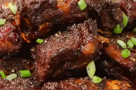 0基础美食之黑椒排骨，滋阴壮骨，解馋润燥，保姆级下饭菜攻略图片