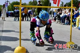 2023年第六届“宁夏体育大集”石嘴山分会场开幕图片