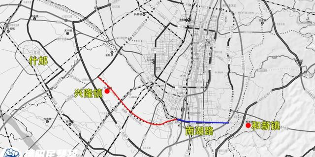 德阳“南北快通”，德绵德什快通，成德大道、龙泉山旅游公路