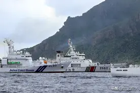 钓鱼岛被闯入，中方用新打法，播音员陈述正确言论，日本政客破防图片