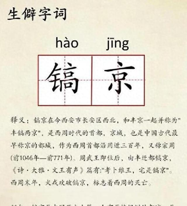 镐头是什么意思（你知道西安的简称是什么吗不是西也不是安）