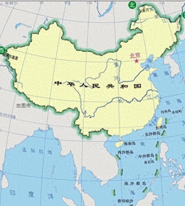 中国跨度最大五省有多绝？新疆排第三，第一横跨2400公里像条巨龙
