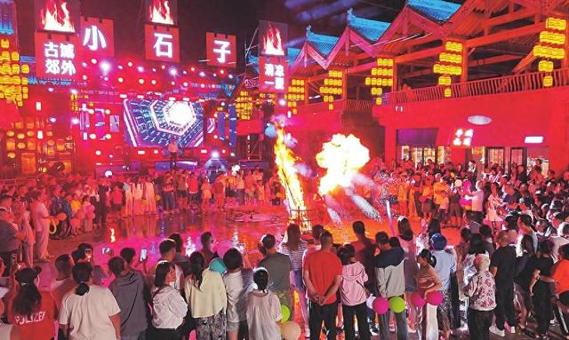 大同平城区：电音激昂 篝火燃情