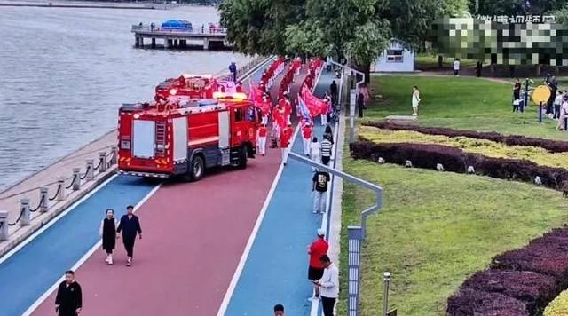逼停120和119的老年“暴走团”系有近10年历史的民间团体，景区管理中心：引发问题不止这一次，会约谈教育