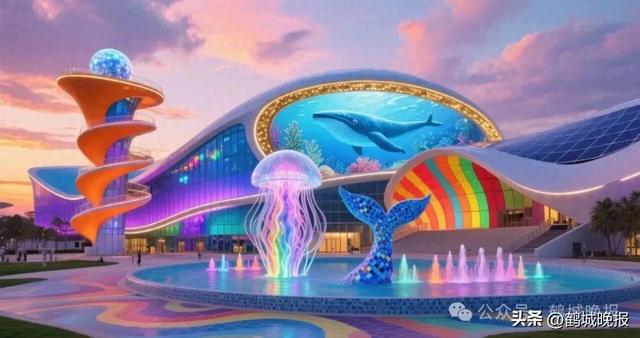 3亿打造！鹤城新地标！