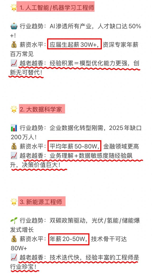 Deepseek分析:未来十年最吃香的11个职业，收入高、越老越值钱