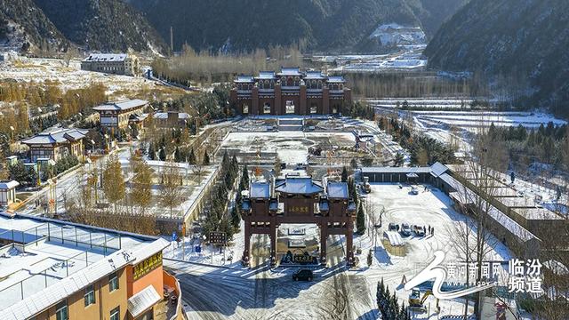 【视觉临汾】雪映古韵 七里峪山门成绝美画卷