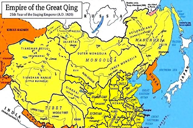 迟来的重视。丢掉两百万土地后，才开始重视，标定三百万边疆土地