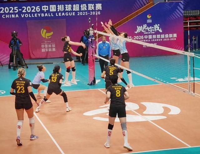 北京北冰洋女排3比1逆转战胜河南 取得排超联赛三连胜