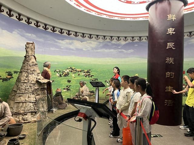 【今日陈坪·民族团结】探寻鲜卑文化•感受历史脉搏——陈坪街道蓝馨花园社区组织青少年参观鲜卑文化博物馆
