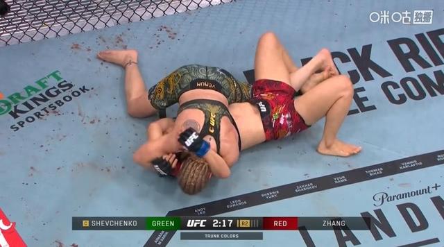 张伟丽升重挑战UFC蝇量级冠军失败，张伟丽回应不敌舍甫琴科：我已经尽力了