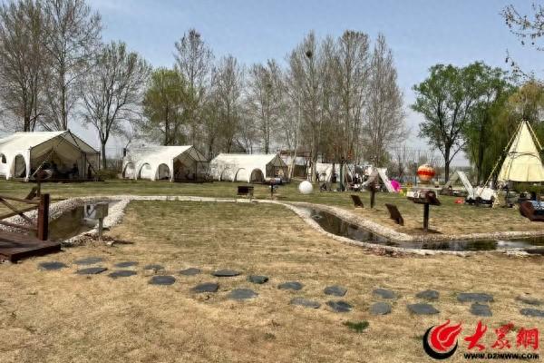 一顶帐篷支起诗和远方 滨州兴起露营潮