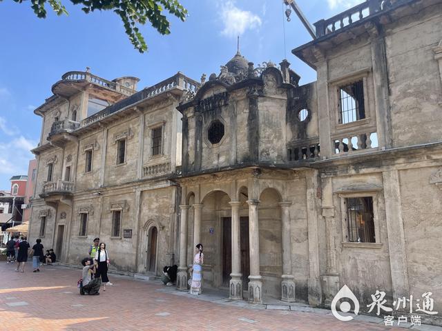 晋江梧林“最美烂尾楼”朝东楼完成维护升级