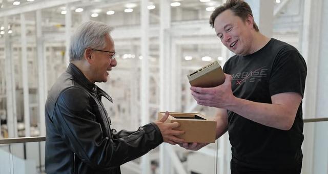 埃隆·马斯克获 NVIDIA DGX Spark：千万亿次 AI 超级计算机抵达 SpaceX