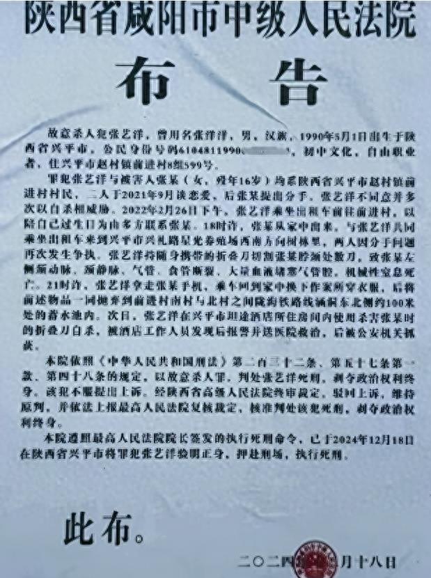 演员张艺洋被执行死刑！中国娱乐圈首例，倪大红、李雪健被牵连