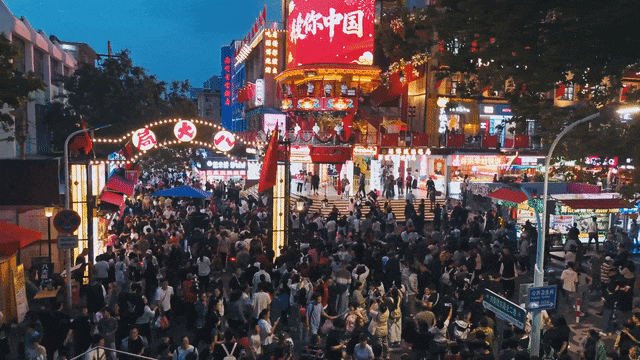 夜生活天花板！淄博这里藏了个“不夜城”，洪崖洞同款夜景绝了~