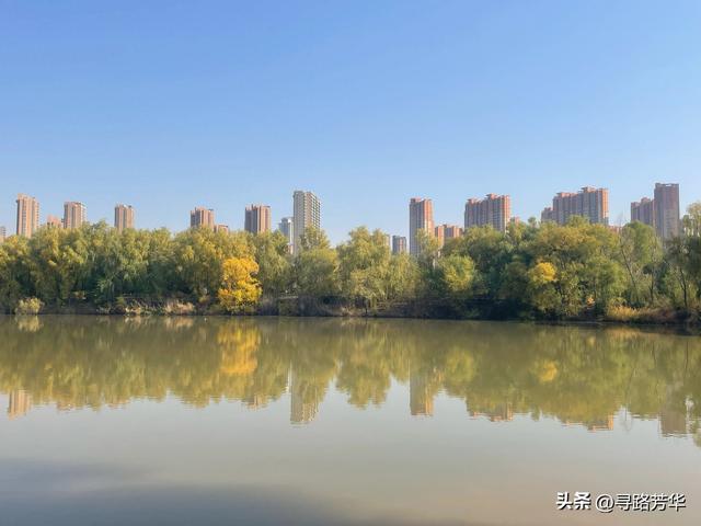 银滩湿地公园的秋日午后时光