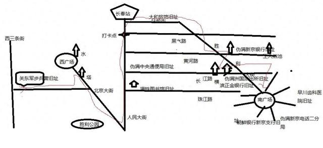徒步长春 从西广场到南广场 寻找迷梦幻灭后的遗迹