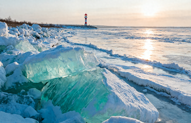 冰封最北海，暖游锦州湾：发现一个被严重低估的冬季宝藏地！