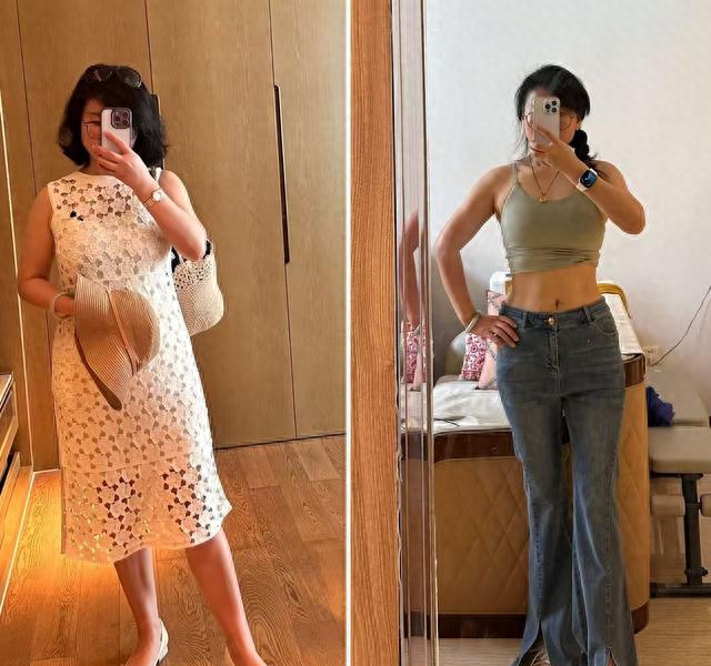 有一种整容叫“长期运动”！看这几组中年女人前后体态对比就懂了