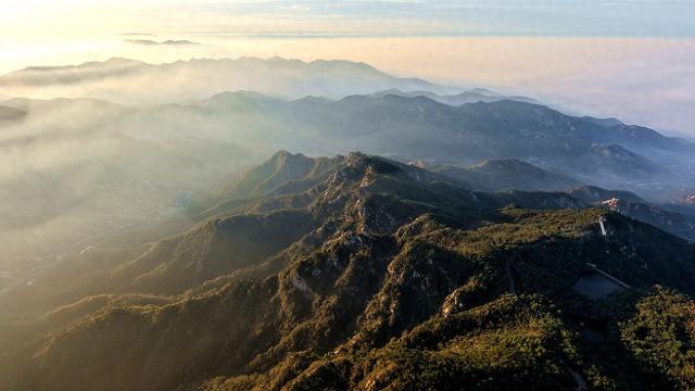 临沂：蒙山晨景