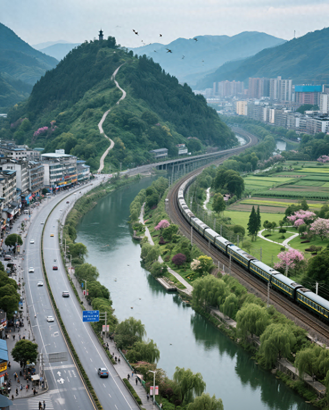 通达之川 最美达川 宜居达川