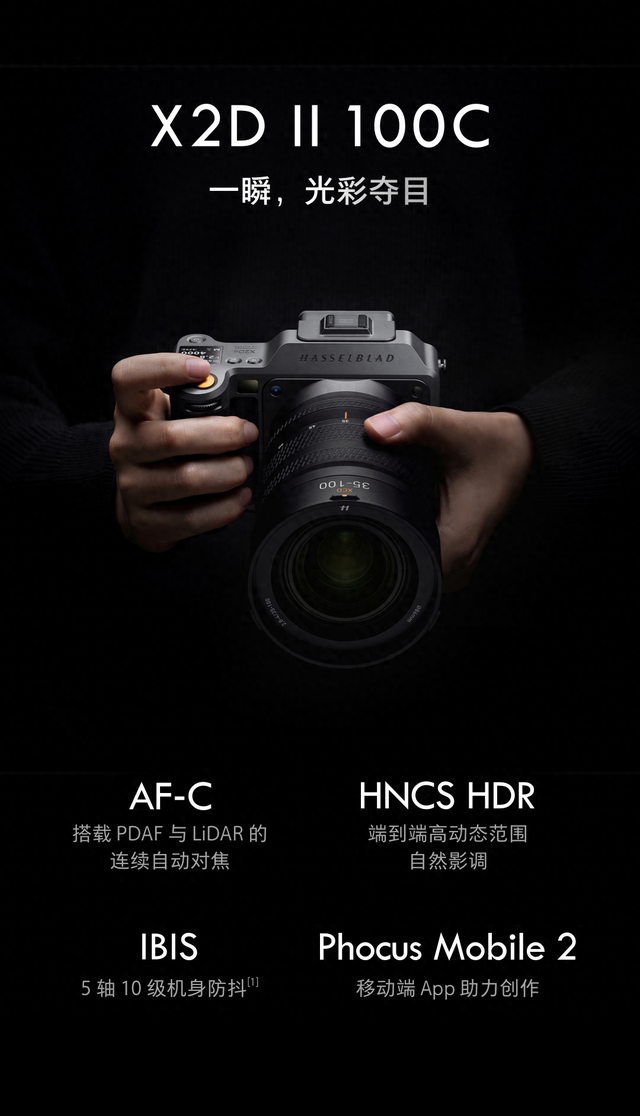哈苏推出X2D II相机和变焦镜头35-100E｜Insta360发布GO Ultra｜理光发布GR IV和GF-2闪光灯