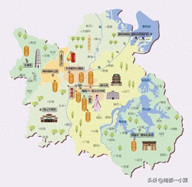 江西南昌，四大古村