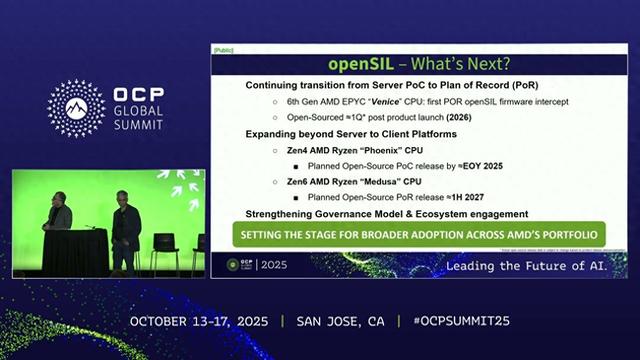 AMD 新初始化库 openSIL 目标 2027 年支持 "Zen 6" 客户端处理器