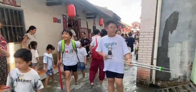 天文大潮来了！漳州一地变“威尼斯水城”！