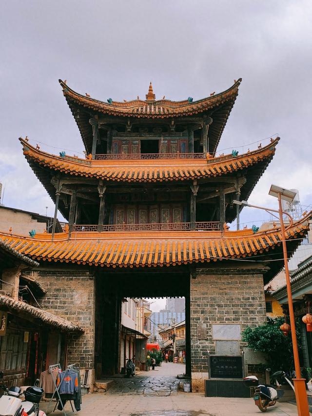 在昆明发现一个“小巍山古城”