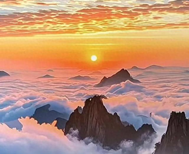 黄山云海:液态的苍穹