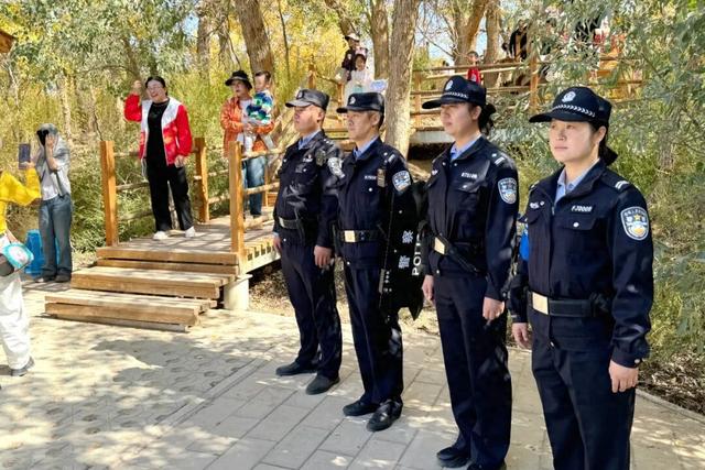 三大警务 | 金色胡杨林 “警”色见初心——高台公安以忠诚守护诠释为民担当