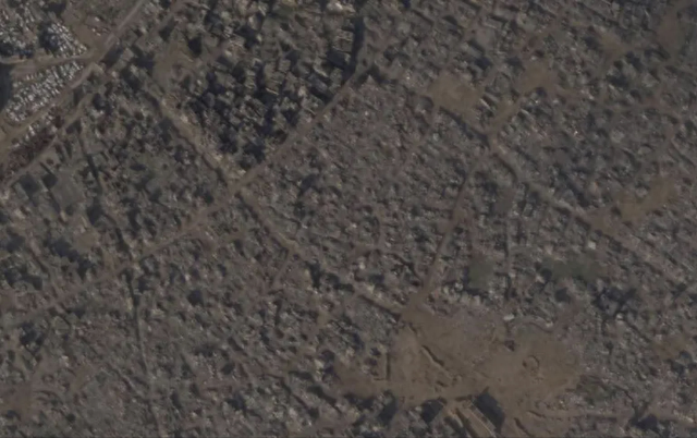 停火后仍在拆除：卫星图像揭示以军在加沙“黄线”后方的持续行动