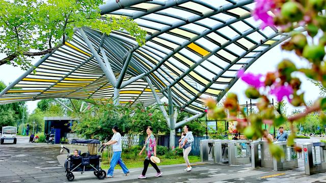 在最淡时节，逛最大城市公园