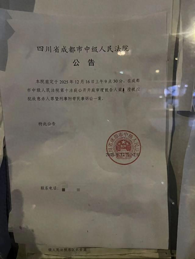 “成都女子家门口被害案”一审第二次开庭，代理律师：凶手精神鉴定报告有重大问题