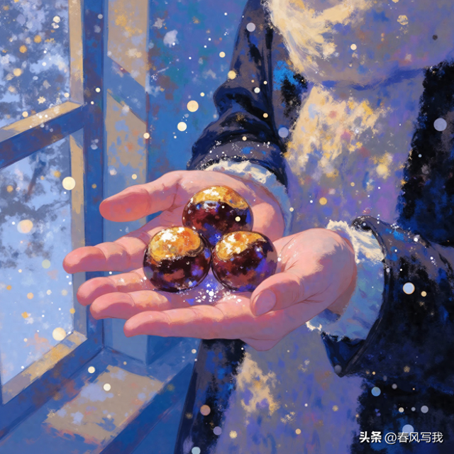 炉火细数雪落声